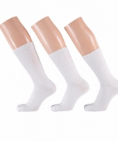 Voordelige witte sokken voor dames