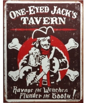 Wandplaatje jacks tavern
