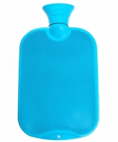 Warm water kruik turquoise 2 l
