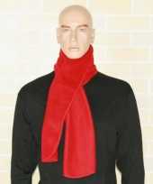 Warme fleece sjaals rood