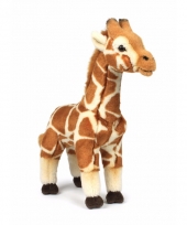 Wnf bruine knuffel giraffe 31 cm