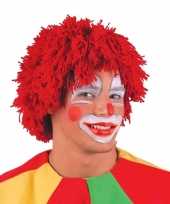 Wollen clowns pruik
