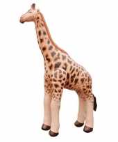 Xxl opblaas giraffe van 92 cm