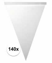 Zelf driehoekige slingers maken 140 vlaggetjes